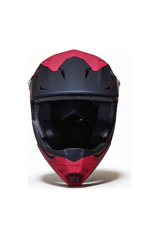 Asistan Ks-05 Fullface Kırmızı L 59-60cm Bisiklet Kaskı