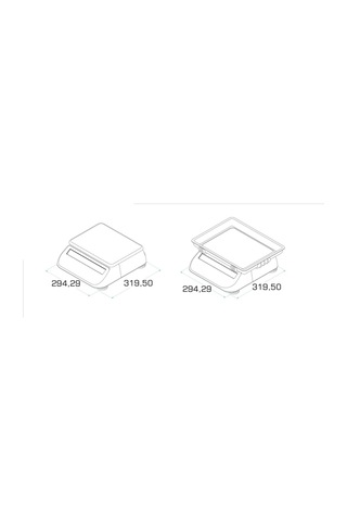Tem Srp Lcd 30 Kg X 5/10 Gr Fiyat Hesaplamalı Terazi