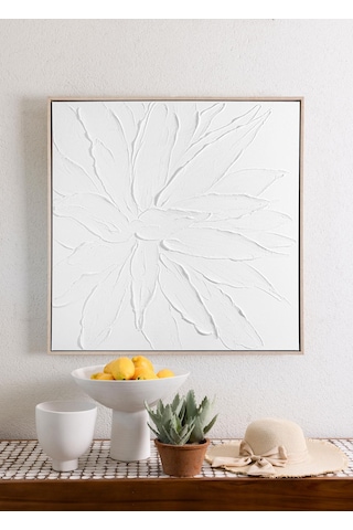 The Mia Kabartma Kanvas Tablo 80x80 Cm Tbl0079
