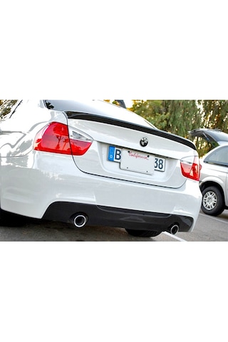 Bmw E90 2007-2008 3.seri Abs Plastik Boyasız 3.35 Arka Difüzör