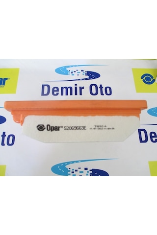 52069663e Hava Filtresi 1,3/1,6 Multijet Egea 52027683 Opar