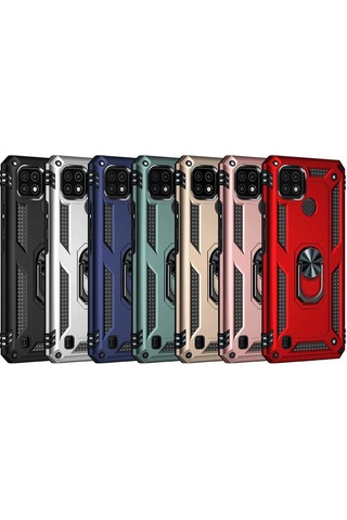 Realme C21 Kılıf Zore Vega Kapak