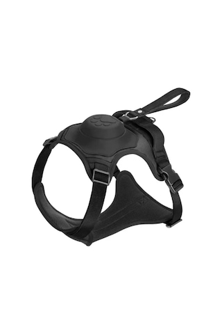 Buddy&co Ultra Seri Otamatik Köpek Göğüs Tasması M Siyah