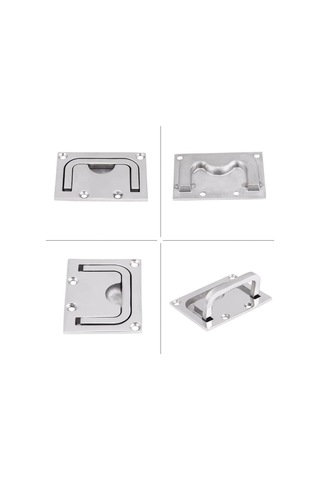 Adet Paslanmaz Çelik Tekne Ambar Kapağı Kolu Gömme Ambar Kapağı Dolap Kolu