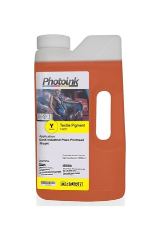 Ricoh Gen4/gen5 Kafa Uyumlu 1000 Ml Sarı Yellow Tekstil Mürekkep T - Rtp
