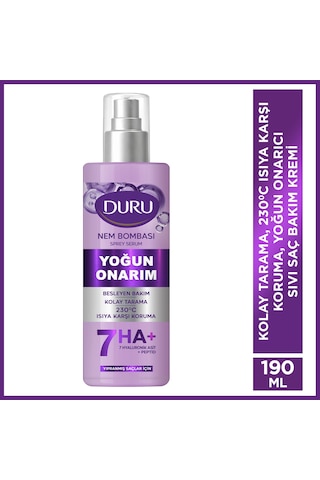 Nem Bombası 7 Li Hyaluronik Asit Ve Peptidli Yoğun Onarıcı Saç Bakım Spreyi 190 Ml