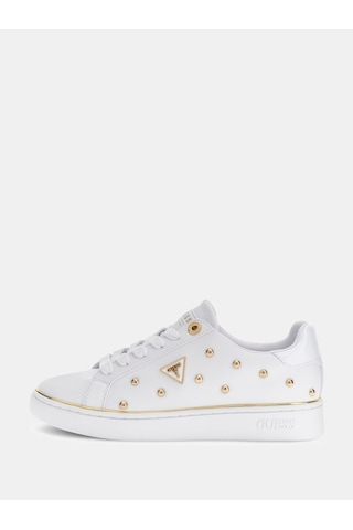 Guess Bonitah Studs Kadın Spor Ayakkabı Flpbonele12 Beyaz