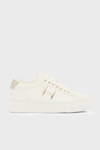 Armani Exchange Bayan Ayakkabı Xw002224 Af21429 Mz128 Ekru-gold