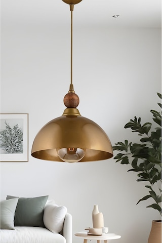 Tekli Piedra Sıvama Metal Sarkıt Avize Eskitme