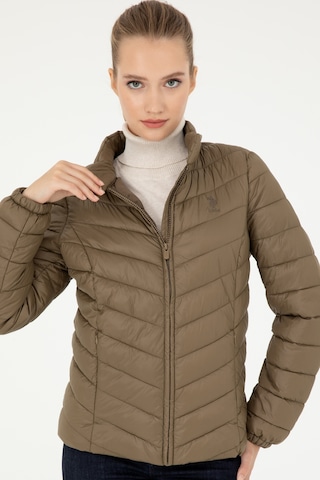 U.s. Polo Assn. Kadın Haki Mont 50292657-vr027 Haki