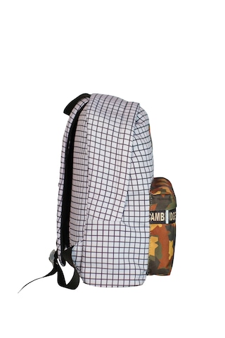 Kamuflaj İki Bölmelli Unisex Okul Çantası