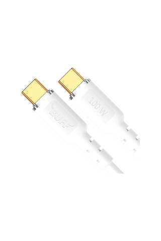 Buff Bl67 Pd 100w Type-c To Type-c 5.0a 1.2m Data Ve Şarj Kablosu
