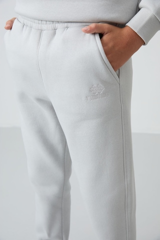 Tommy Life Taş Pamuklu Kalın İçi Tüylü Yumuşak Dokulu Standart Fit Nakışlı Erkek Çocuk Eşofman Takım - 11249 Taş Rengi Taş