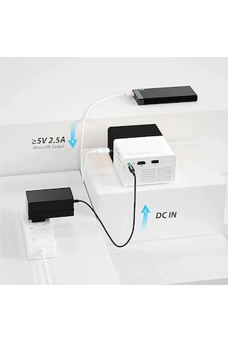 Ximistore9 "taşınabilir Wifi Projeksiyon Cihazı - Çocuklar İçin 1080p Full Hd, 150 İnç Ekran"