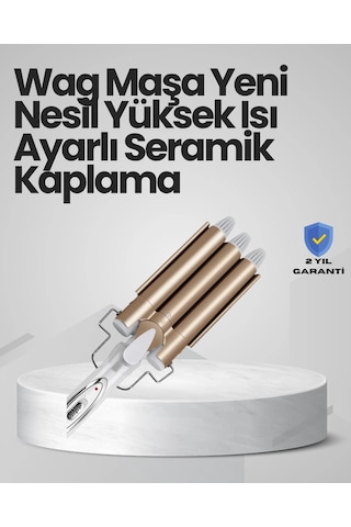 Bukle Saç Maşası - Kolay Kullanım, Bukleler Yüksek Isılı