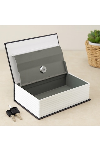Kilitli Kitap Modeli Kumbara - Küçük 114x80x45 Mm Cn
