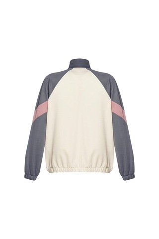 Hummel Harlow Zip Jacket Bej Kadın Fermuarlı Ceket Bej