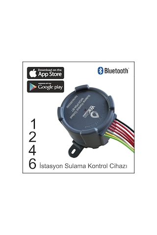 WACON 1 İstasyon Bluetooth Kontrollü Sulama Cihazı