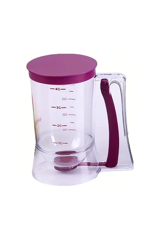 Willowhaven Kırmızı Pratik Hamur Ayırıcı Ve Ölçekli Fındık İle Pasta Yapım Aleti