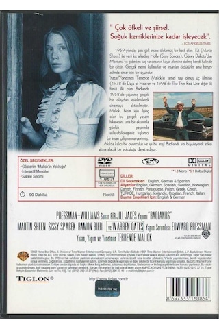Kanlı Toprak Badlands Dvd