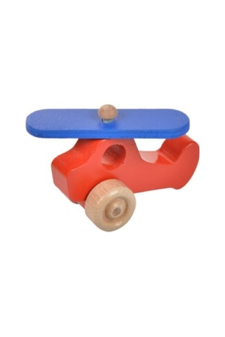 Woodnjoy Hareketli Ahşap Mini Uçak