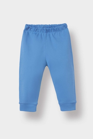 Defacto Erkek Bebek Pijama Takımı Baskılı Uzun Kollu Üst Uzun Alt F3581a525aube194 Mavi