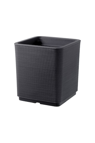 Pixel Groove Plastik Saksı Kapuçino