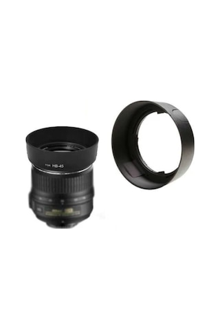 Nikon 18-55 MM için HB-45 Parasoley