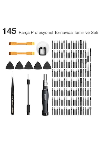 Jakemy Jm 8183 -145 Parça Profesyonel Tornavida Ve Tamir Seti