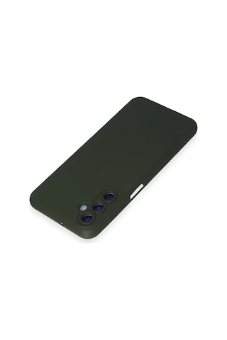 Sptmgldı Newface Samsung Galaxy Uyumlu M34 5g Kılıf Nano İçi Kadife Silikon - Koyu Yeşil
