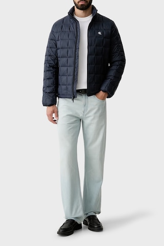 Calvin Klein Kapitoneli Dik Yaka Su İtici Mont Lv04rg506gcef Erkek Mont Lv04rg506g Cef Lacivert