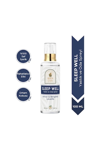 Sleep Well %100 Doğal Yastık ve Oda Spreyi 100 ML