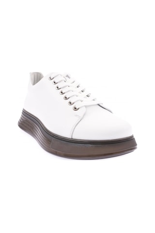 Dgn 15275-22y Erkek Bağcıklı Casual Sneakers Ayakkabı 15275-17-R11355 Beyaz