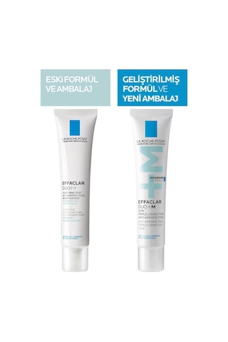 La Roche Posay Effaclar Duo + Cilt Kusuru Görünümü Karşıtı Akneye Eğilim Gösteren Ciltler İçin Bakım Kremi 40 Ml 2 Adet