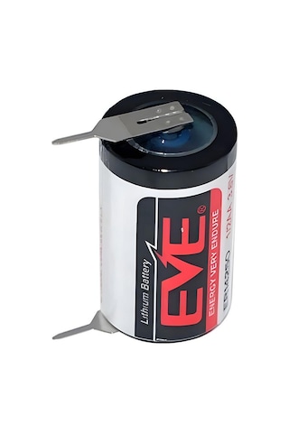 Eve ER14250 3.6V 1/2 AA Kısa Lityum Pil 2 Ayaklı