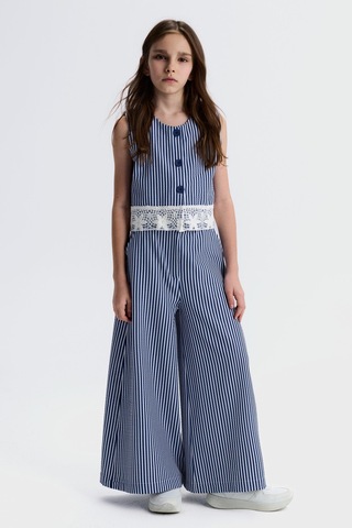 Nk Kids Kız Çocuk Mare Pantolon Nk-51302 Lacivert