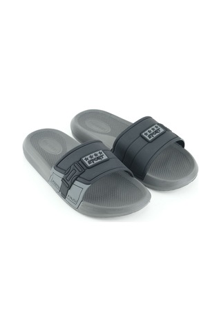 Gezer Sport Erkek Yazlık Pu Islak Zemine Uygun Günlük Ev Banyo Bahçe Havuz Terlik Gri