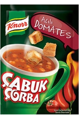 Knorr Acılı Kremalı Domates Çabuk Çorba 24 x 22 G