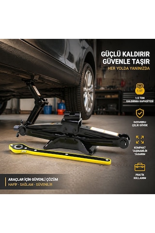 1.5 Ton - Cırcır Kollu Kriko 5639