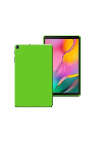 Samsung Galaxy Tab Uyumlu Sm T510 10,1 İnç Lansman Silikon Yumuşak Dokulu Kılıf