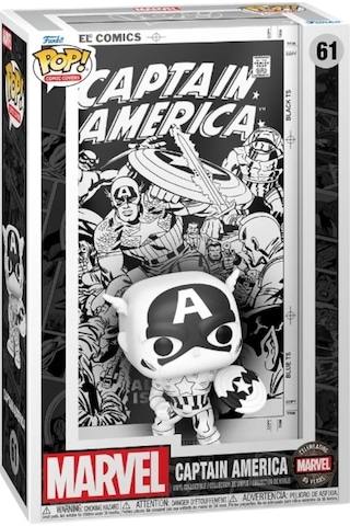 Captain America 61 Funko Comic Cover Pop 0