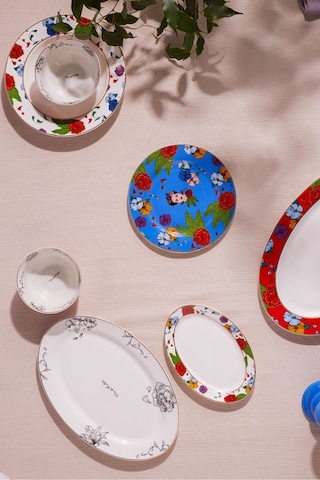 Karaca Frida Pasta Tabağı Mavi 19 Cm