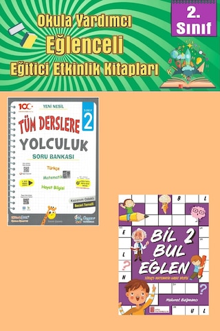 Üçgen 2.sınıf Tüm Derslere Yolculuk + Bil Bul Eğlen