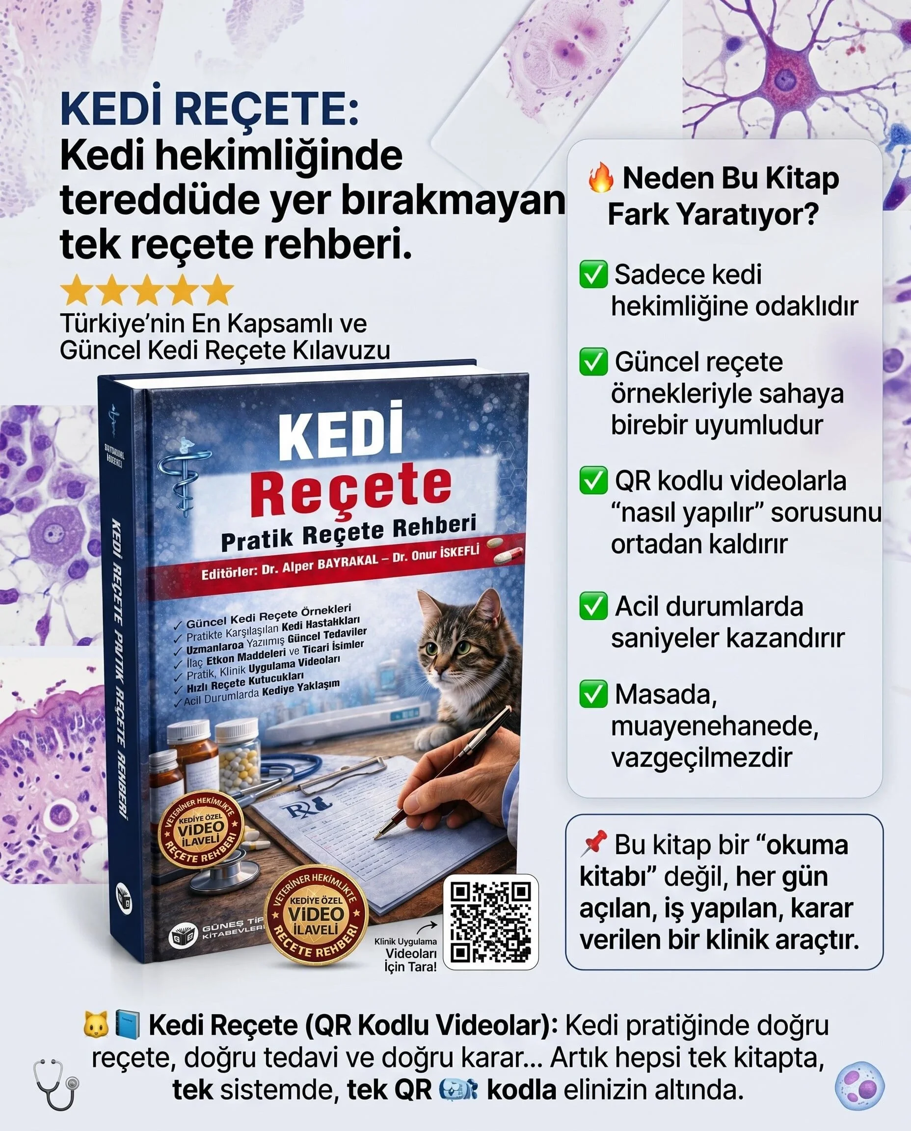 Veteriner Reçete Rehberi - Kedi Qr Kodlu Videolar