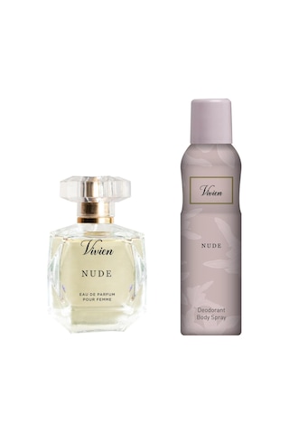 Vivien Nude Kadın Parfüm Ve Deodorant Seti Aromatik Vivien Nude Kadın Parfüm Ve Deodorant Seti Aromatik