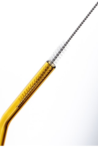 Cam Pipet 8 x 200 Mm Renkli Eğimli 6 Lı + Fırça Set