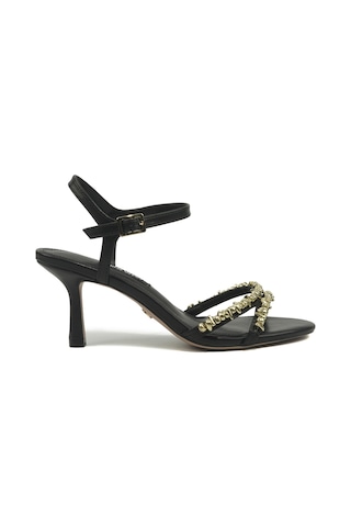 Nine West Olande 6fx Siyah Kadın Topuklu Sandalet 000000000102052537 Siyah