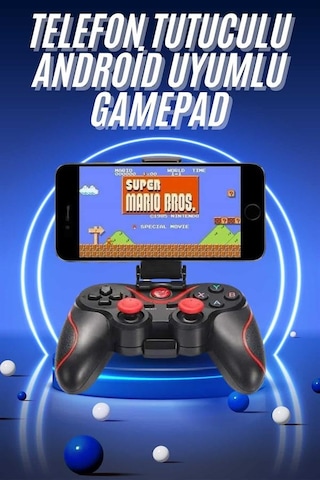 Joystik Gamepad Telefon Tutucu Oyun Kolu Telefon