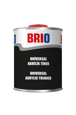Brio Tiner Universal Akrilik Tiner Standart 1 L Brio Tiner Universal Akrilik Tiner Standart 1 L