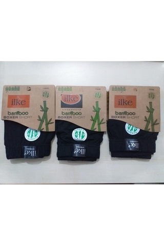 İlke Bambu Boxer 3'lü Füme